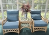 Rattan set of 3