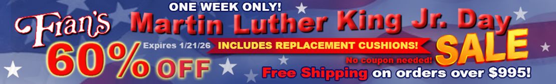 Fran's Wicker Promo Banner