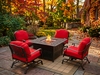Springfield Square Fire Pit Set of 5 (MF)