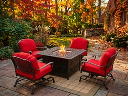 Springfield Square Fire Pit Set of 5 (MF)