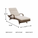 West Park Chaise Lounge (MF)