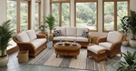 Wicker Living Room