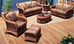 Wicker Living Room