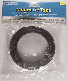 1" x 10 FT Flexible Magnetic Tape 1" x 10 FT Flexible Magnetic Tape