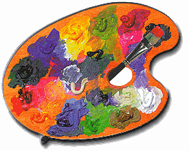 Artist Palette Magnet Artist Palette Magnet