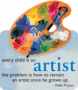 Artist Palette Wit & Wisdom Magnet