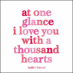 At One Glance - M. Hatun Quotable Cards