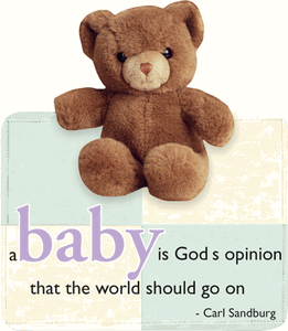 Baby Bear Wit & Wisdom Magnet