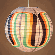 Blue Q Rainbow Paper Lantern