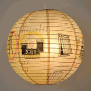 Blue Q Turn It Up Paper Lantern