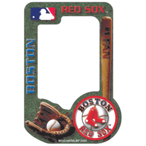 Boston Red Sox Photo Frame Acrylic Magnet