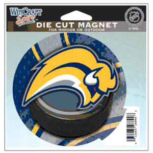 Buffalo Sabres 4" Car Magnet