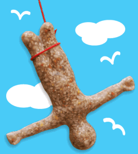 Bungee Bird Feeder   