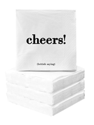 Cheers! Quotable Napkins