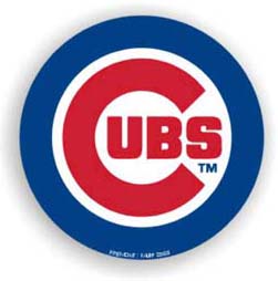 Chicago Cubs 12" Car Magnet   