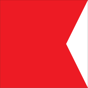 Code Flag Magnet - B