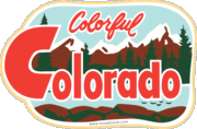 Colorful Colorado 2 Car Magnet