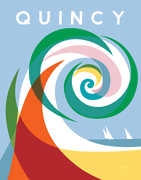 Colorful Wave Quincy 11 x 14 Print