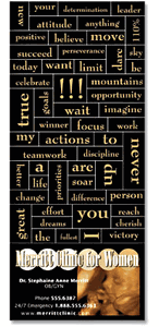 Custom 55 Word Message Magnet Set