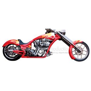 Custom Chopper Magnet