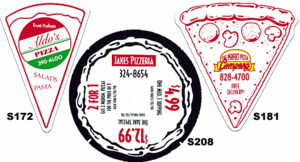 Custom Pizza & Sub Shop Magnets