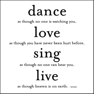 Dance, Love, Sing - Souza Magnet