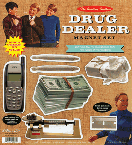 Drug Dealer Magnet Set
