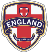 England Soccer Badge Car Magnet