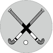 Field Hockey Car Magnet