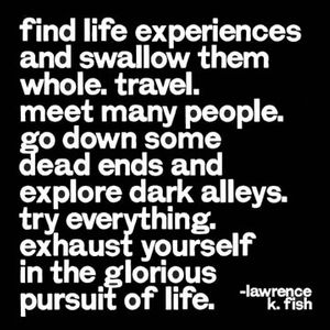 Find Life Experiences Quotable Card