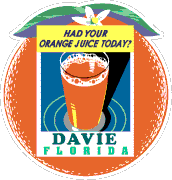 Florida Orange Juice Travel Decal Car Magnet