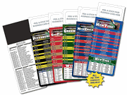 Football Schedule with Business Card Magnet Football Schedule with Business Card Magnet