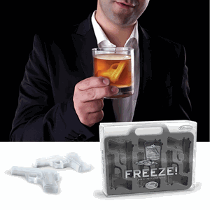 FREEZE! Handgun Ice Cube Tray
