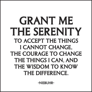 Grant Me The Serenity Quotable Magnet