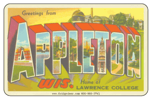 Greetings From Appleton WI Car Magnet