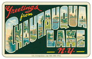 Greetings From Chautauqua Lake NY Magnet