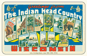 Greetings From Chippewa Falls WI Car Magnet