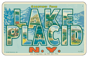 Greetings From Lake Placid NY Car Magnet