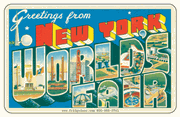 Greetings From NY World's Fair Car Magnet