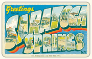 Greetings From Saratoga Springs NY Magnet