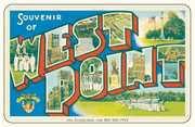 Greetings From West Point NY Car Magnet