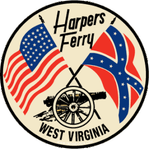 Harpers Ferry W Virginia Travel Decal Magnet     