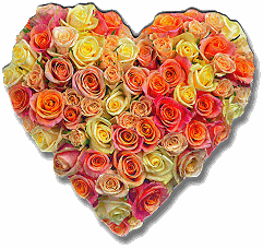 Heart of Roses Magnet