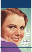 I Am That Kind Of Girl Mini Note 