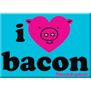 I Heart Bacon Magnet