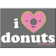 I Heart Donuts Magnet