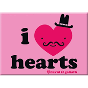 I Heart Hearts Magnet  