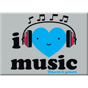 I Heart Music Magnet     