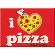 I Heart Pizza Magnet     