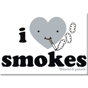  I Heart Smokes Magnet 
